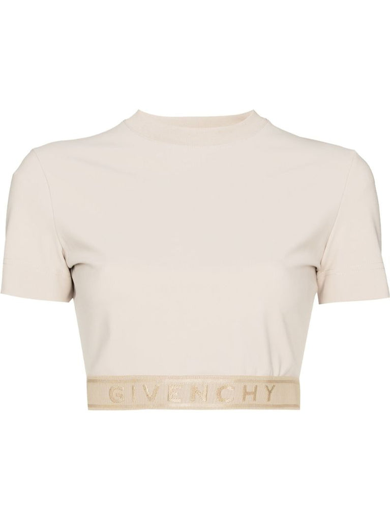 Neutral Logo Cropped T-shirt