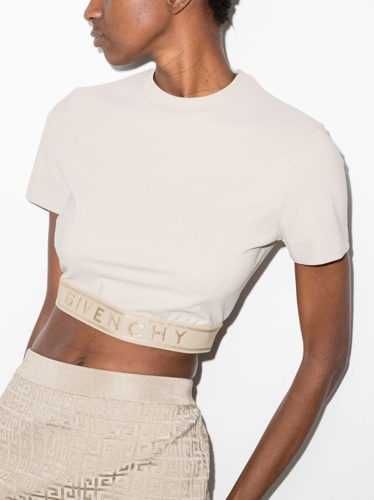 Neutral Logo Cropped T-shirt
