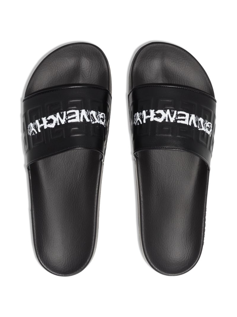 Black 4g Logo Print Slides