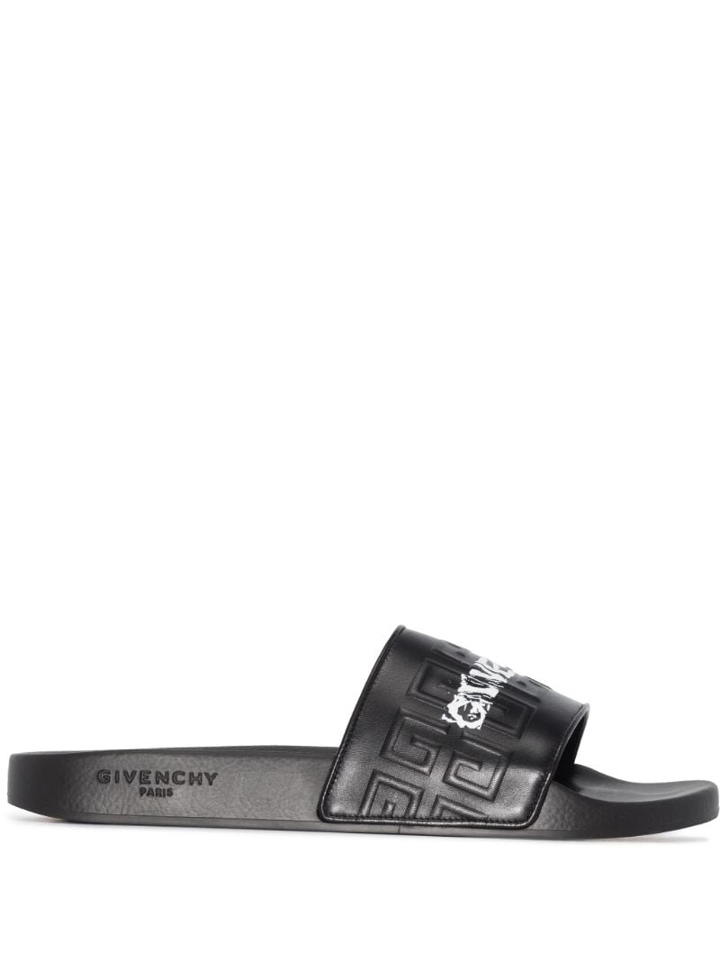 Black 4g Logo Print Slides