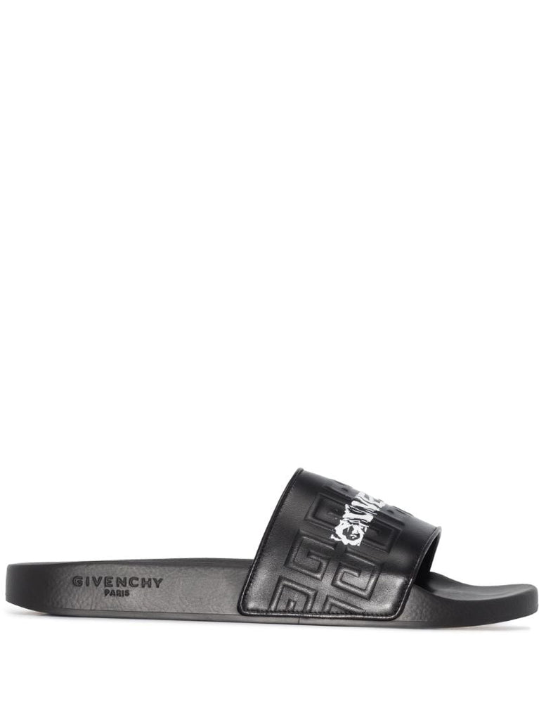 Black 4g Logo Print Slides