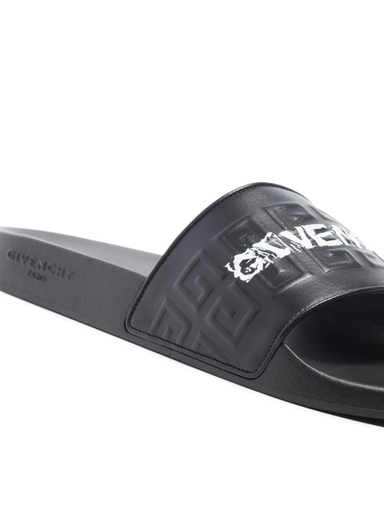 Black 4g Logo Print Slides