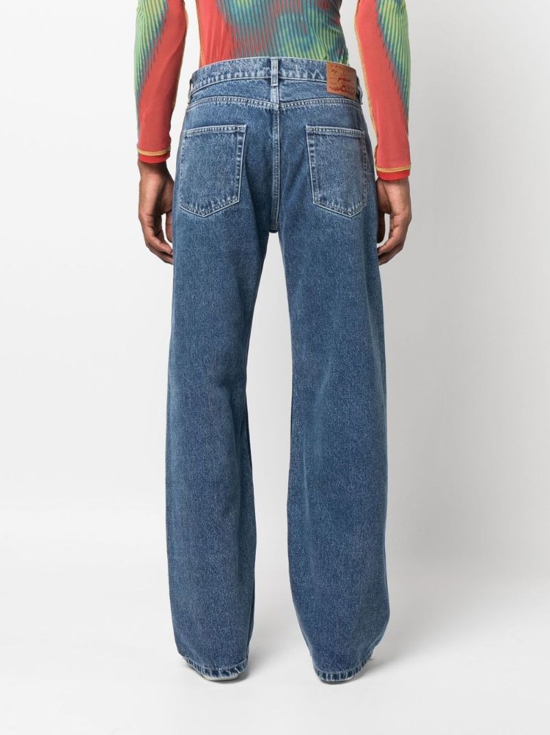 Blue Classic Wire Denim Jeans