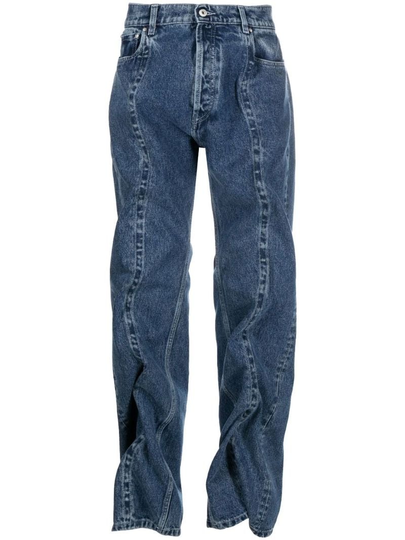 Blue Classic Wire Denim Jeans