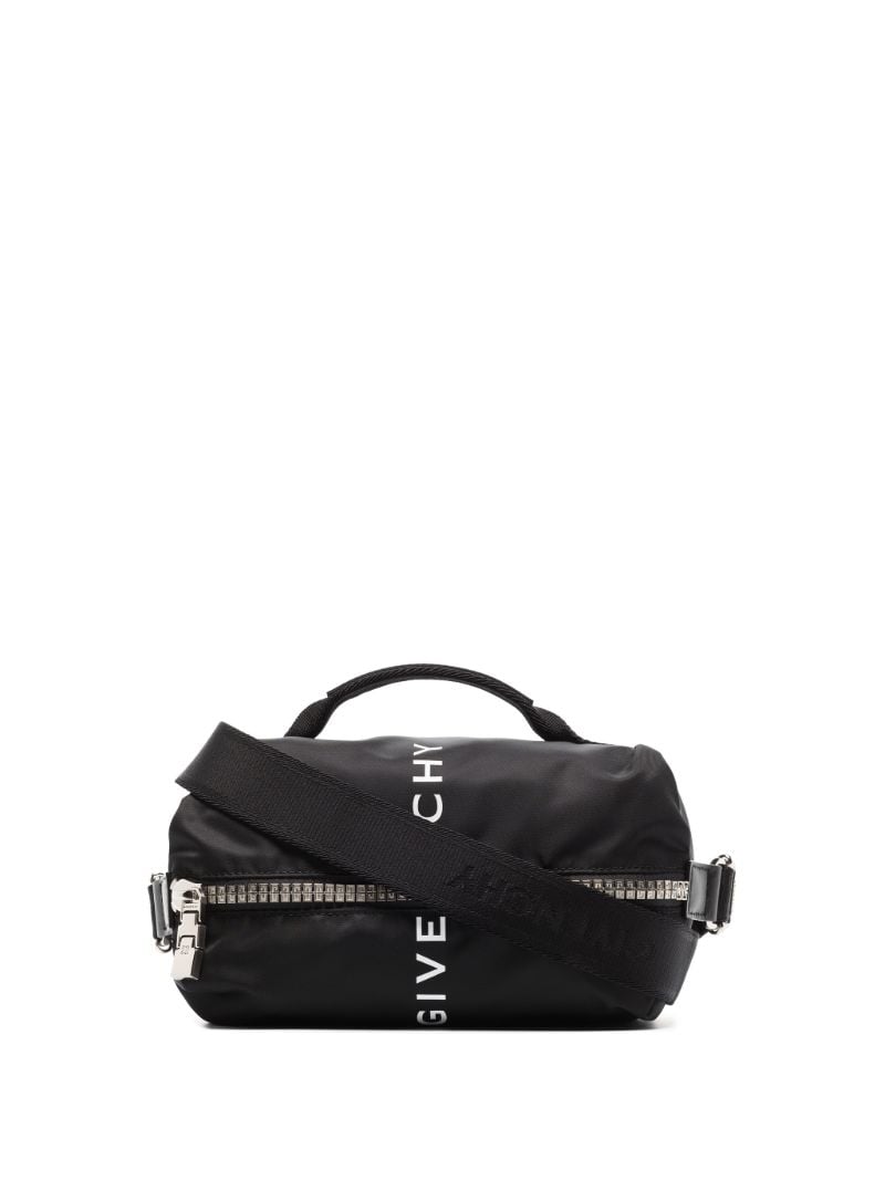Black G-zip Mini Belt Bag