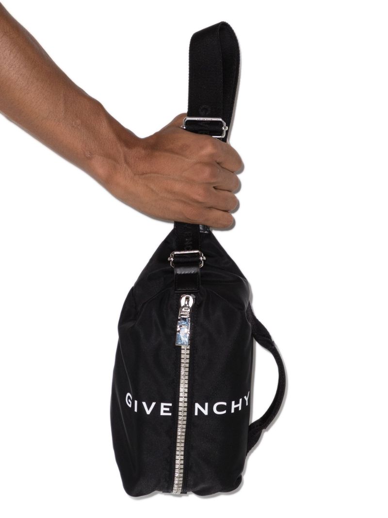 Black G-zip Mini Belt Bag