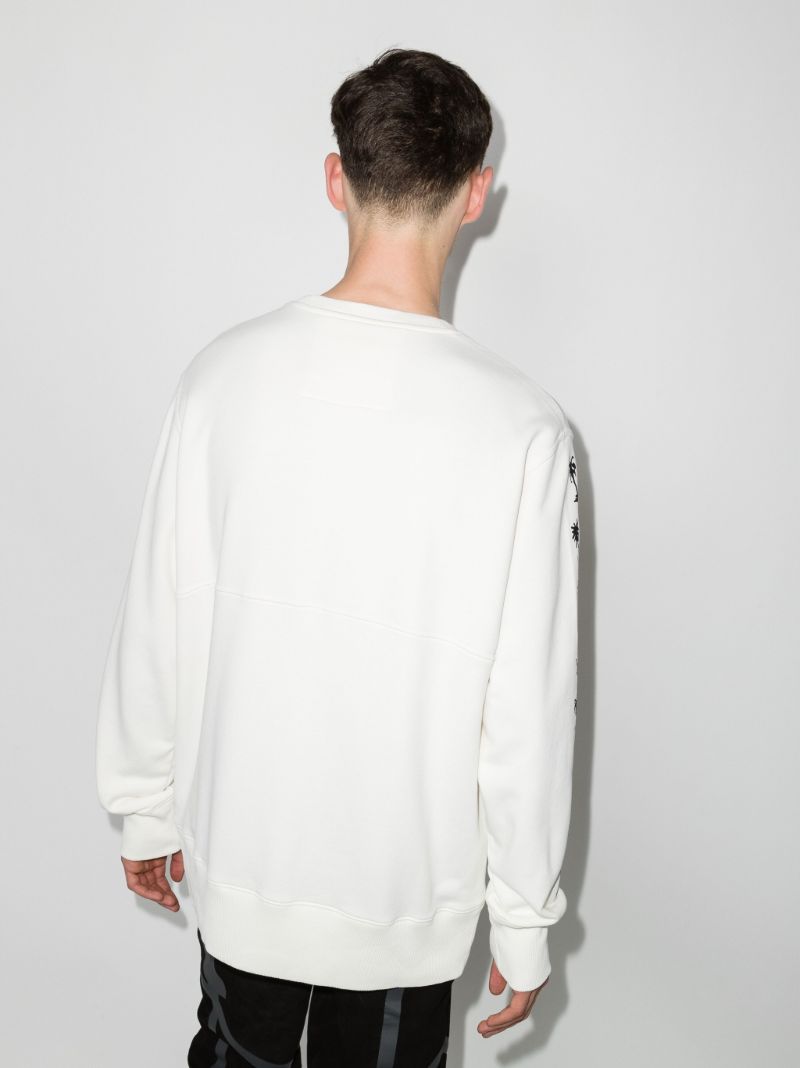 Palm Logo Cotton Sweatshirt