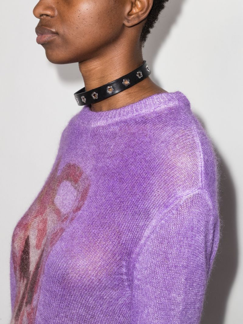 X Josh Smith Ceramic Print Sweater