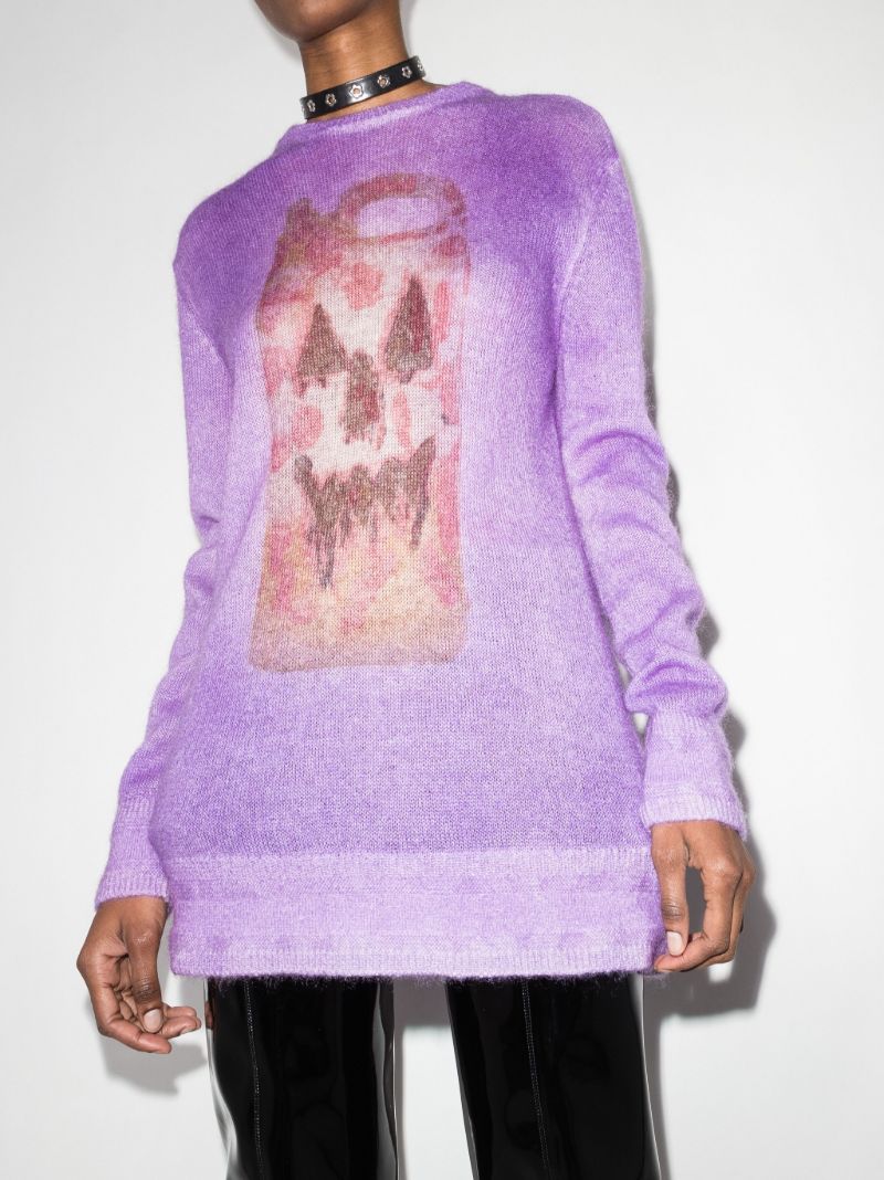 X Josh Smith Ceramic Print Sweater
