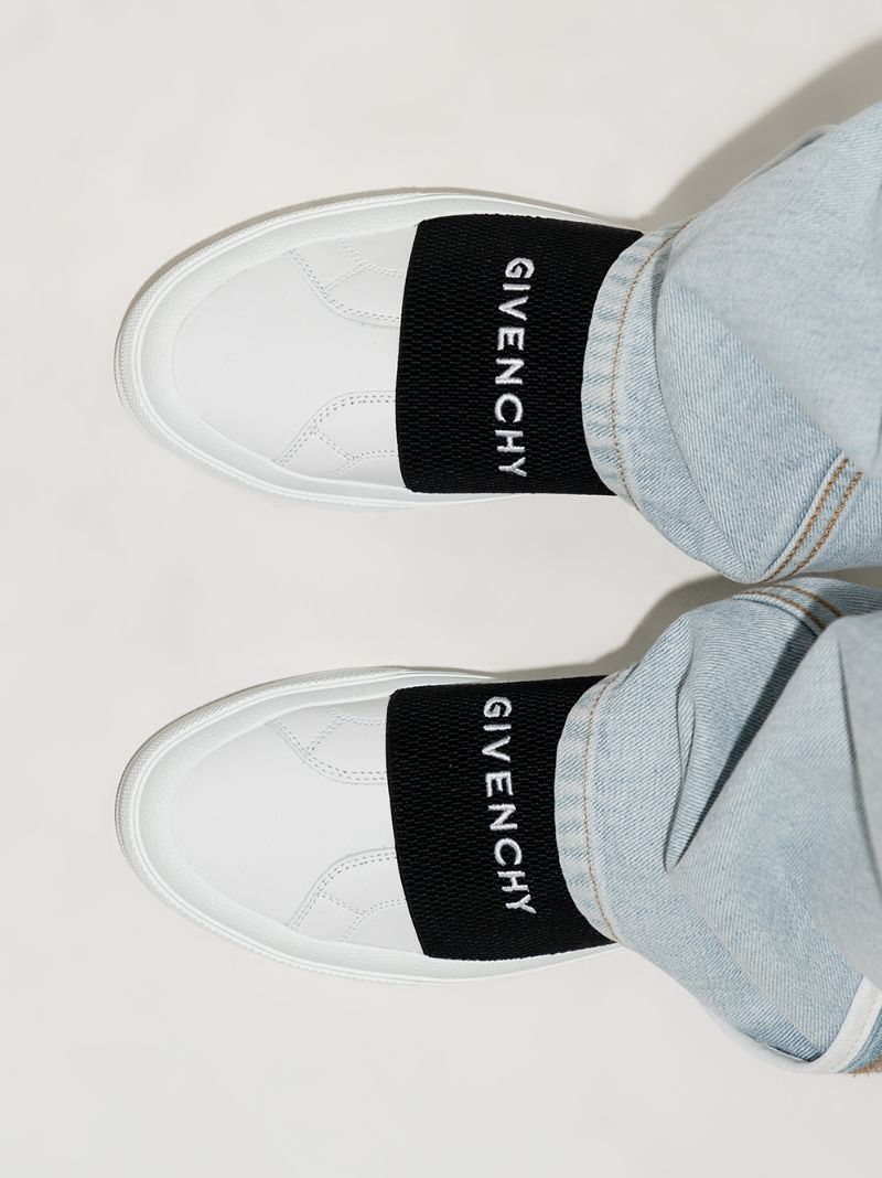 White City Court Leather Sneakers