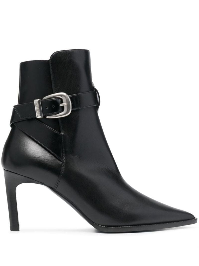 Black Verneuil Jodphur 80 Ankle Boots