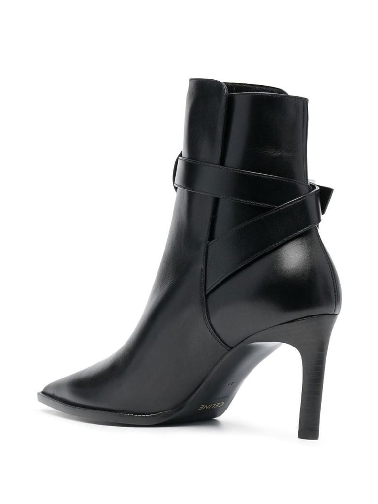 Black Verneuil Jodphur 80 Ankle Boots