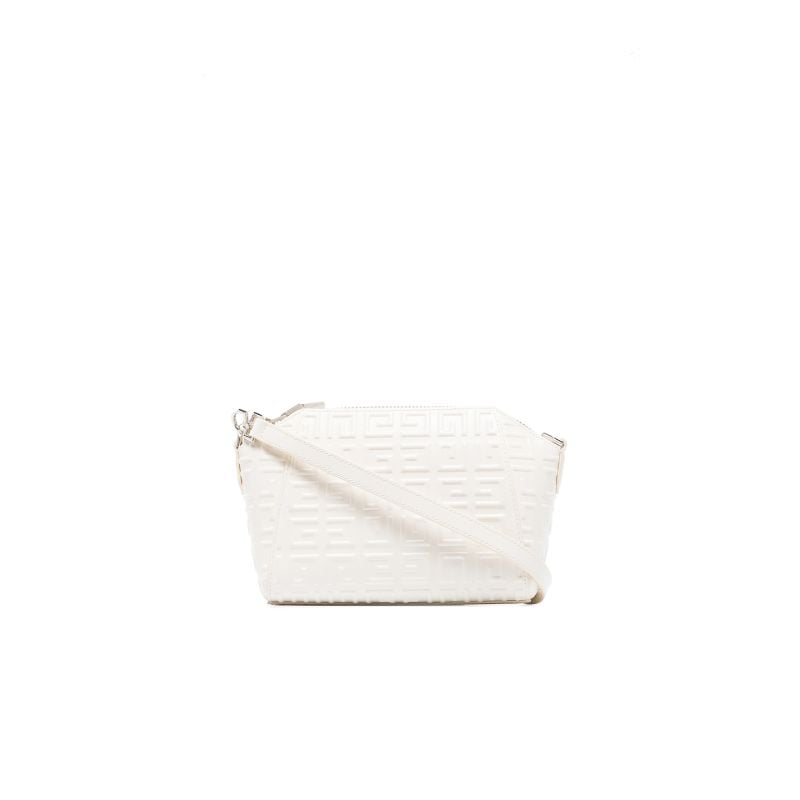 White Antigona 4g Xs Leather Cross Body Bag