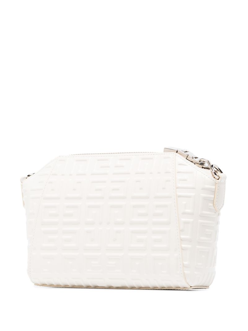 White Antigona 4g Xs Leather Cross Body Bag