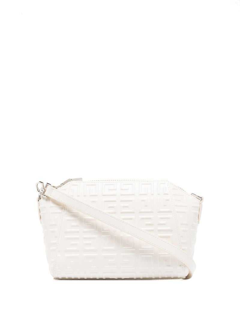 White Antigona 4g Xs Leather Cross Body Bag