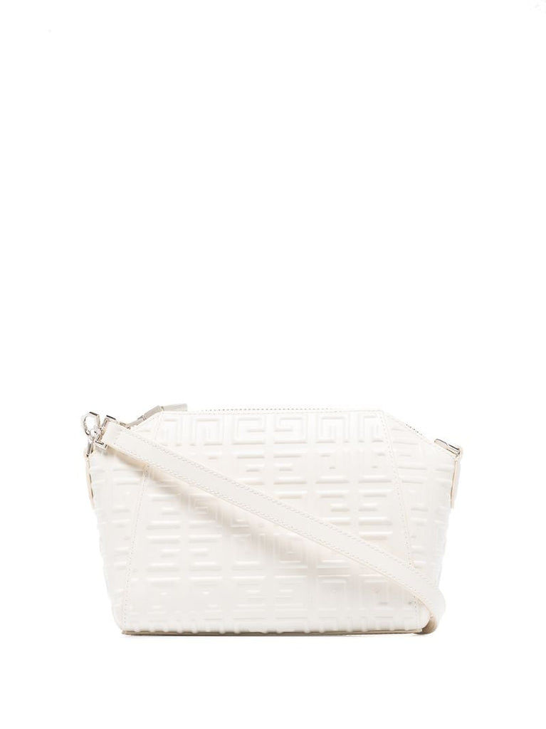 White Antigona 4g Xs Leather Cross Body Bag