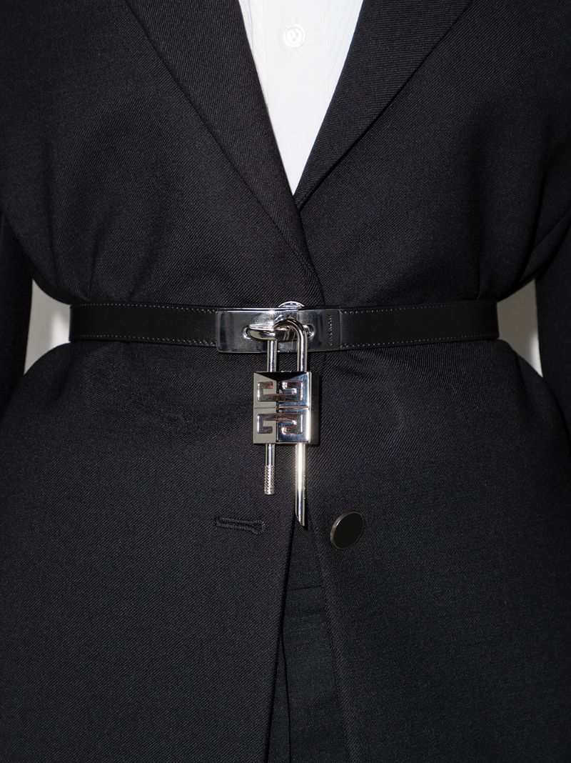 Turnlock Leather Belt