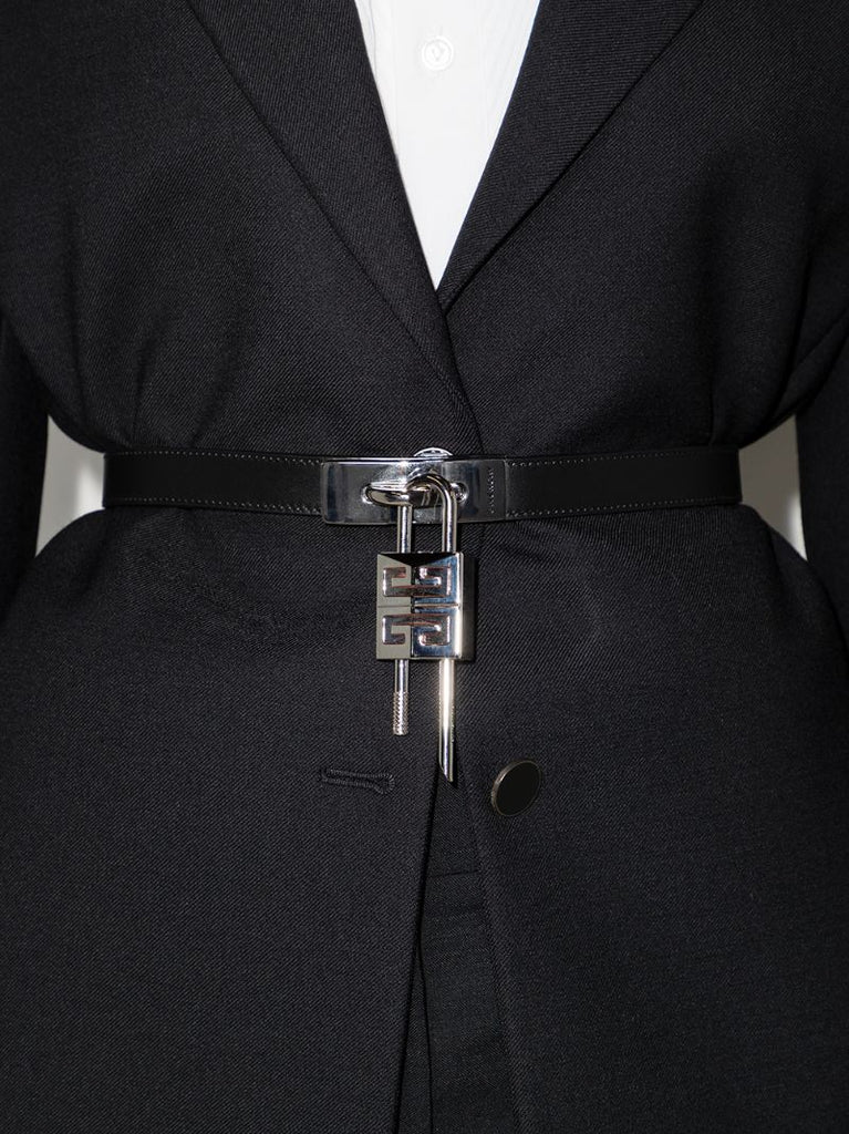 Turnlock Leather Belt