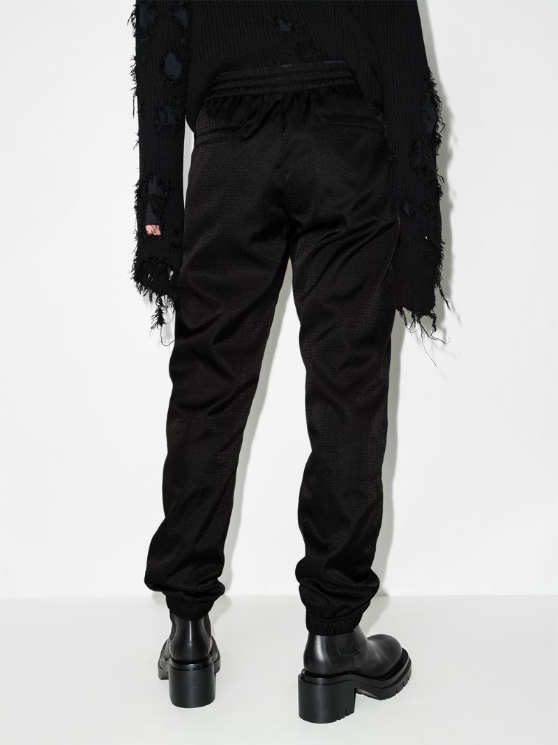 High-waisted Tapered Track Pants