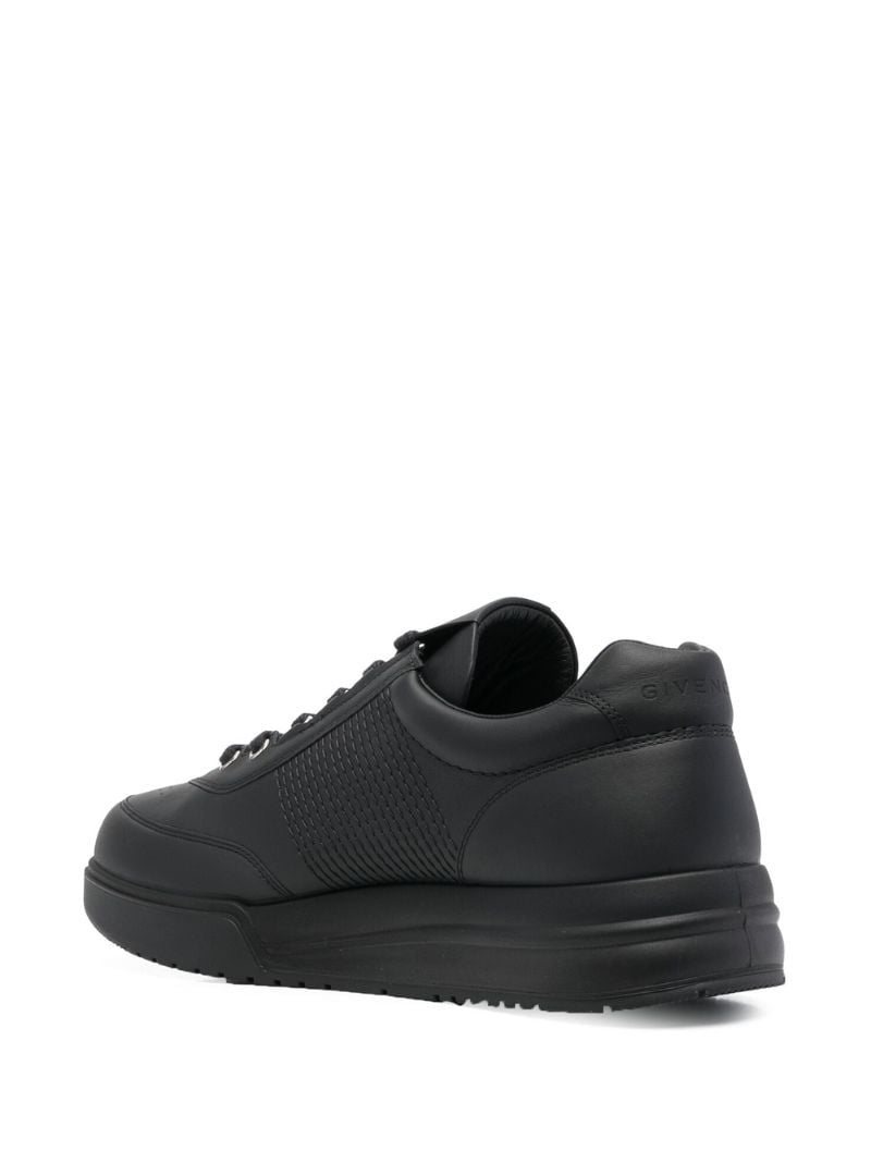 Black G4 Leather Sneakers