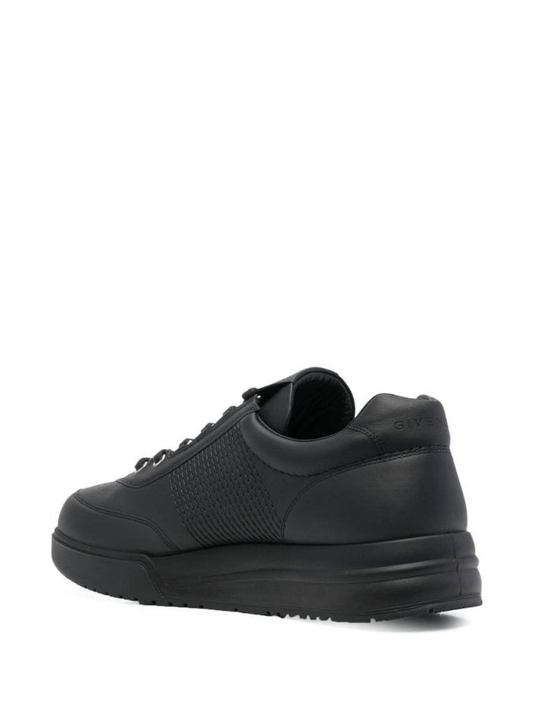 Black G4 Leather Sneakers