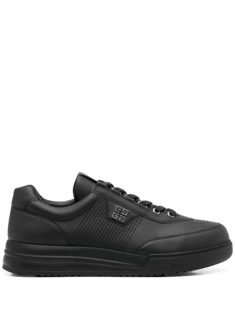 Black G4 Leather Sneakers