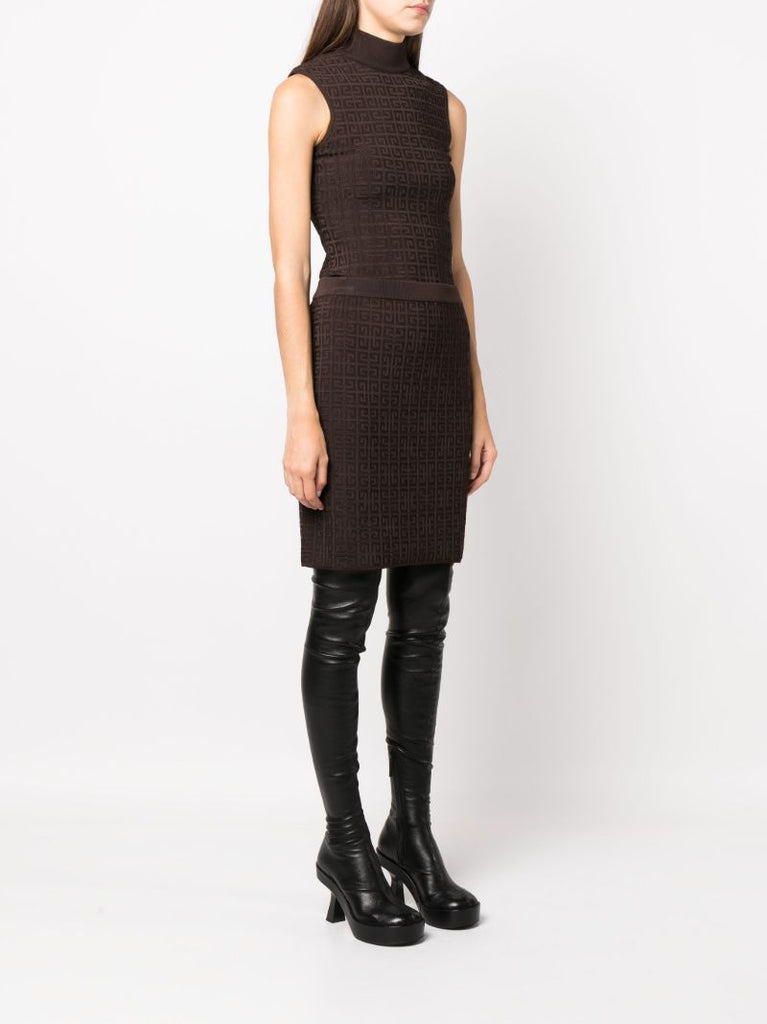 Brown 4g Monogram Skirt