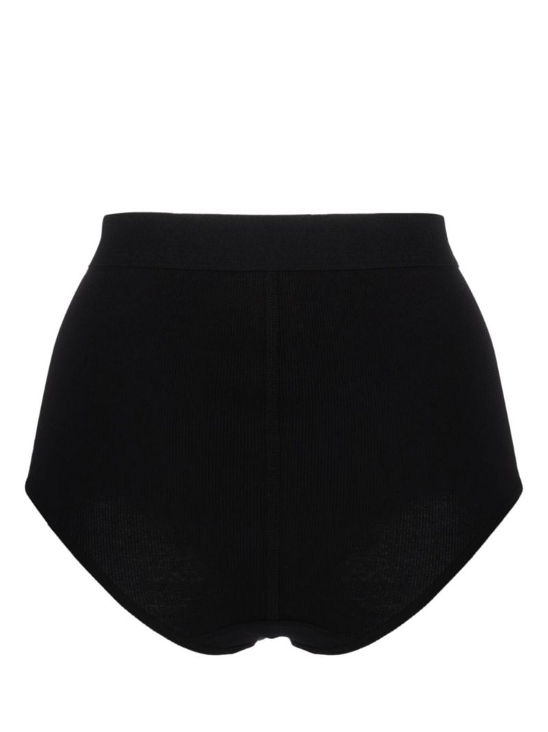 Black Crescent Moon Organic Cotton Briefs