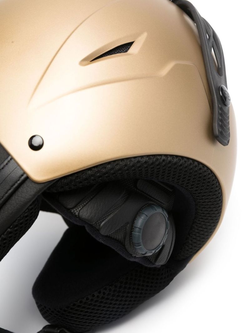 Gold-tone Khloe Ski Helmet