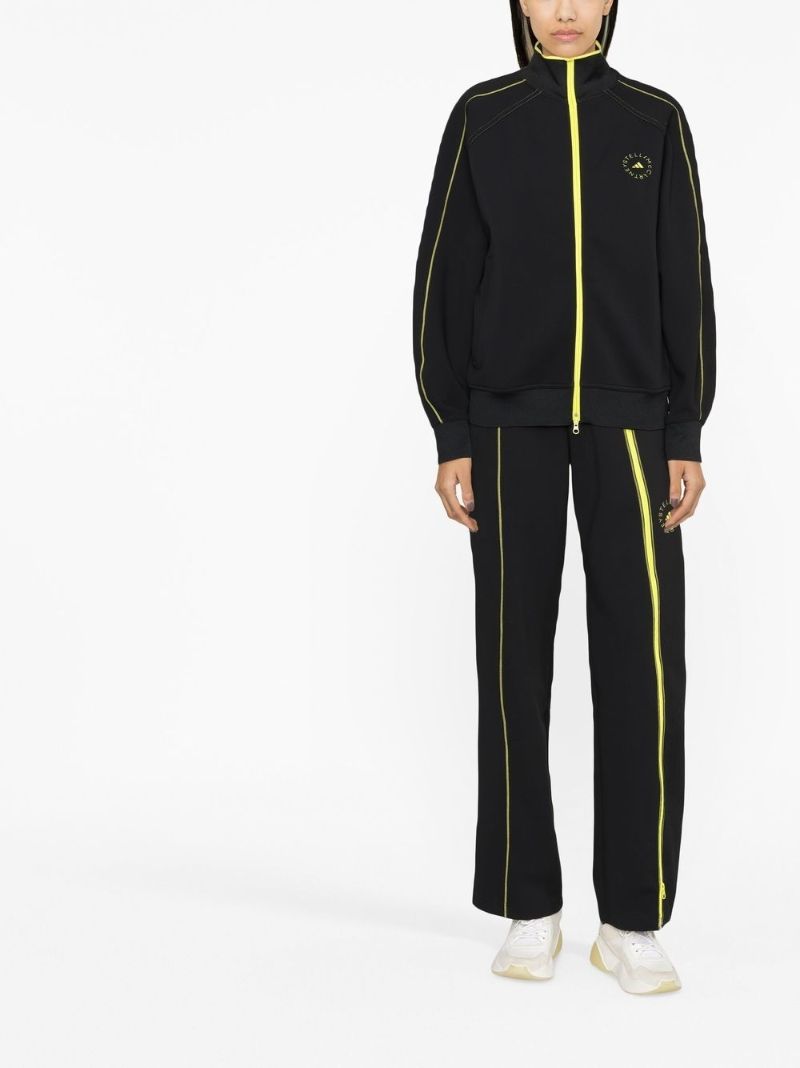 Black Logo Track Jacket