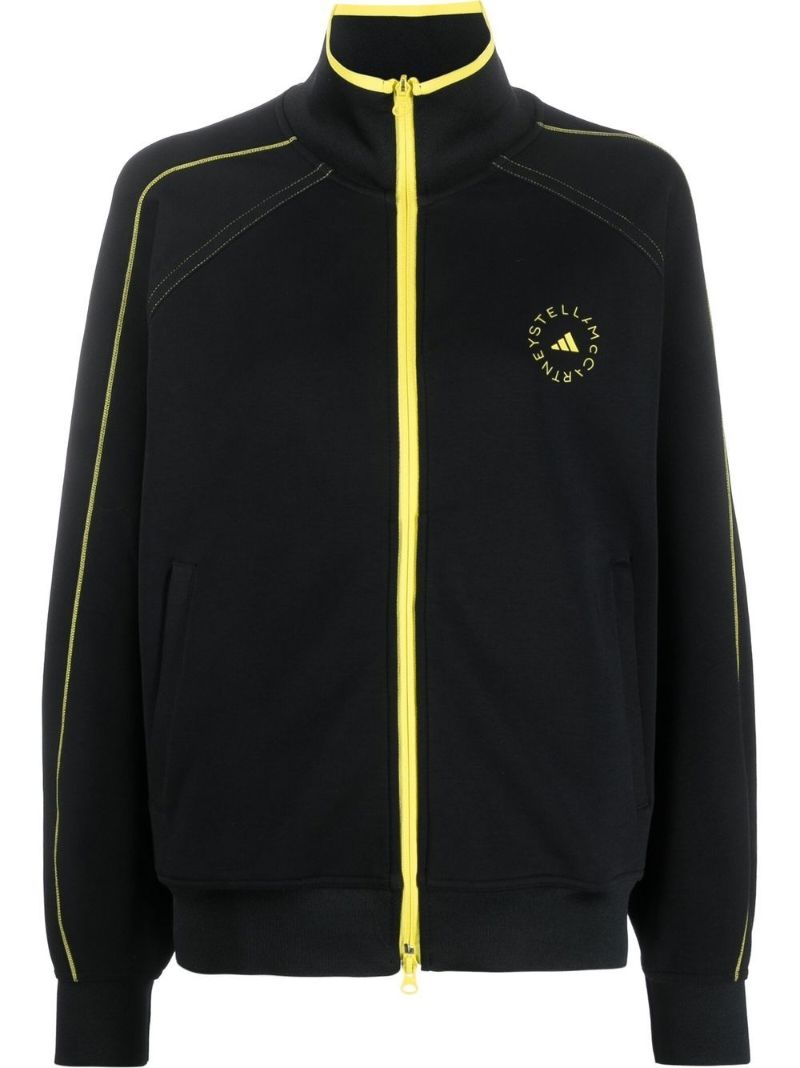 Black Logo Track Jacket