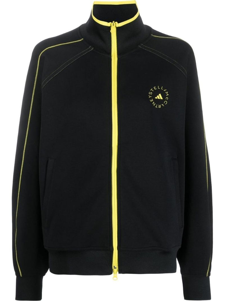 Black Logo Track Jacket