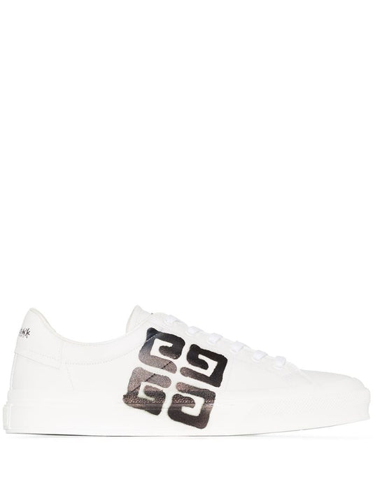 X Chito White City Sport Leather Sneakers