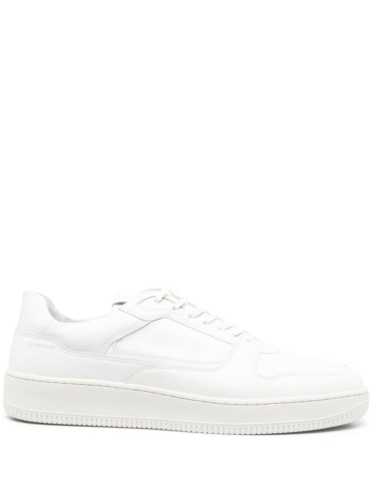 White Series 5 Leather Sneakers