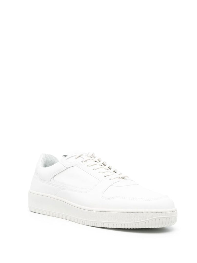 White Series 5 Leather Sneakers