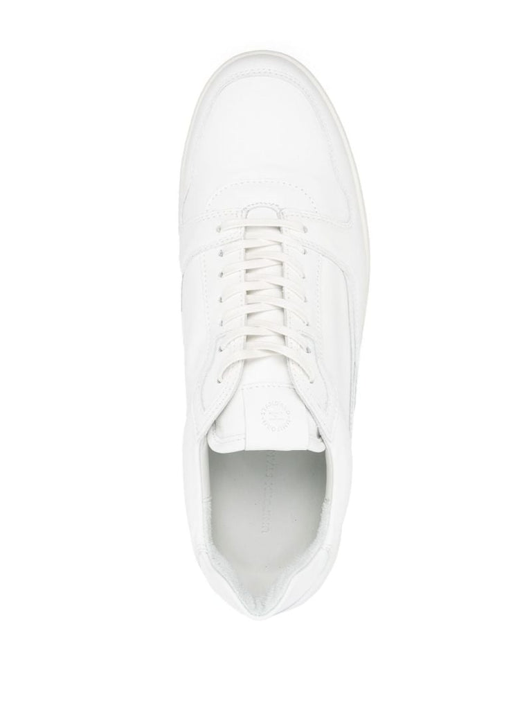 White Series 5 Leather Sneakers