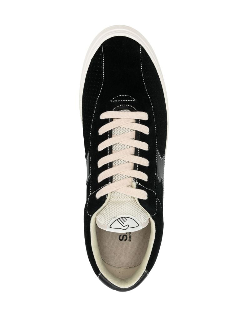Black Dellow S-strike Suede Sneakers