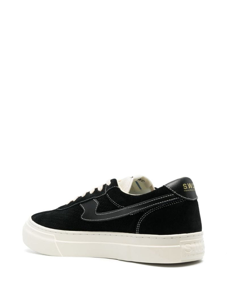 Black Dellow S-strike Suede Sneakers