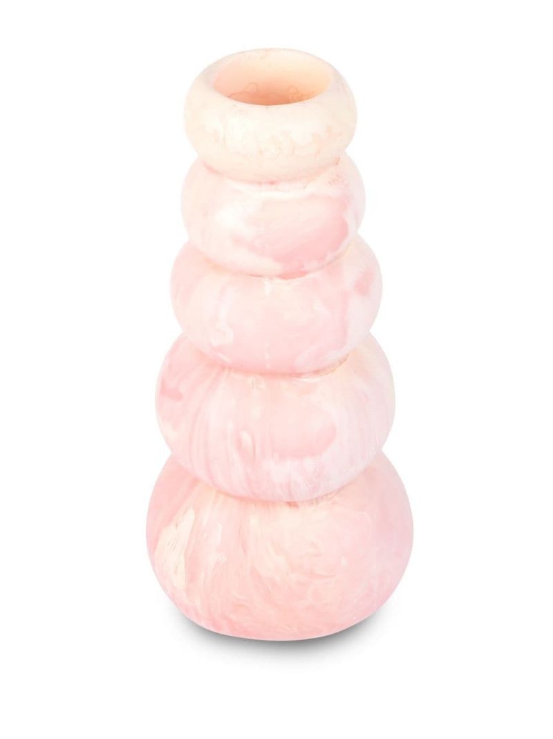 Pink Pearl Tower Vase