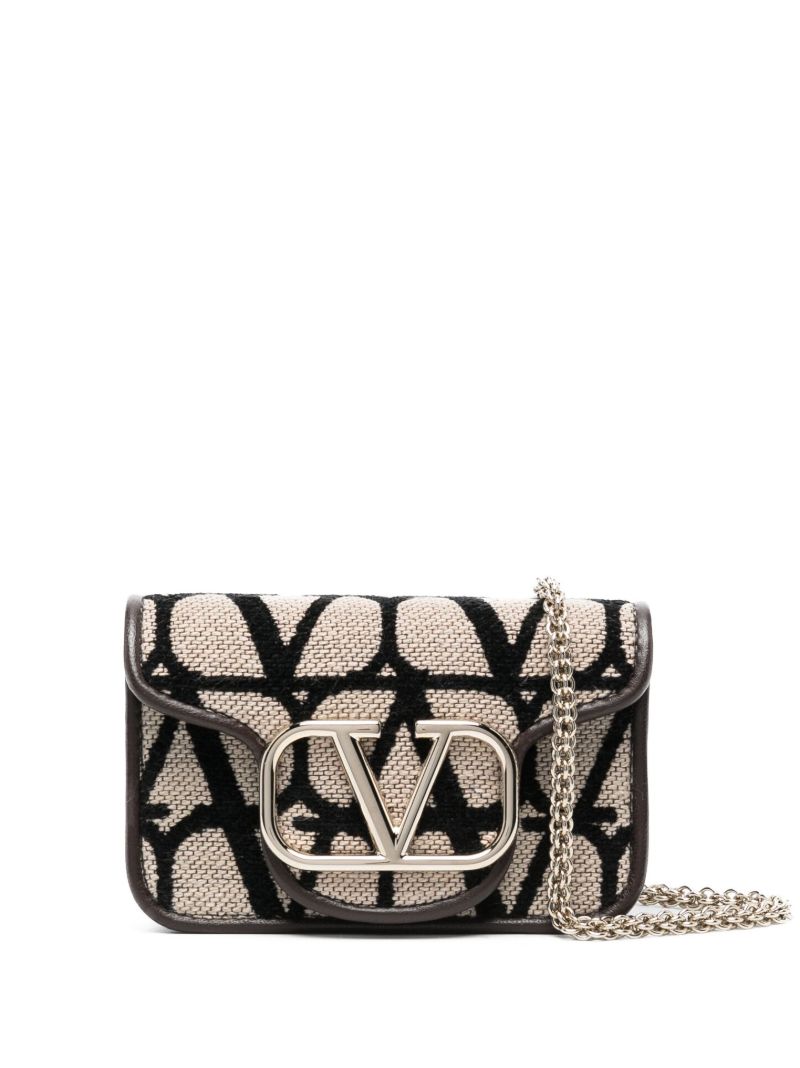 Beige Toile Iconographe Cross Body Bag