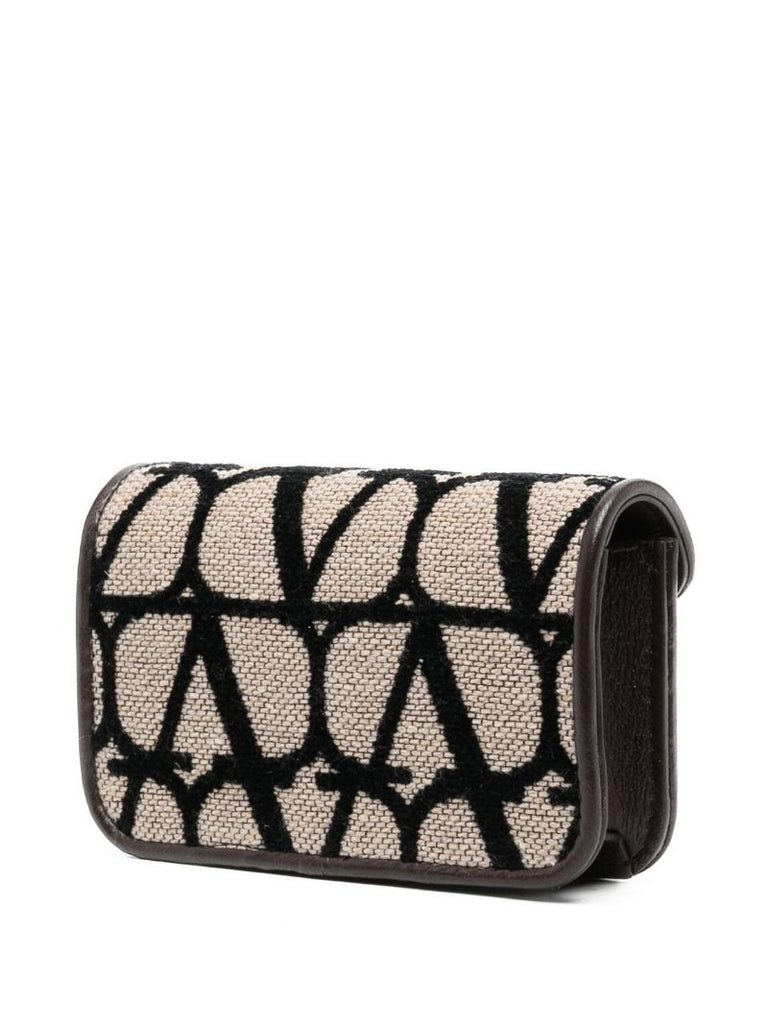 Beige Toile Iconographe Cross Body Bag