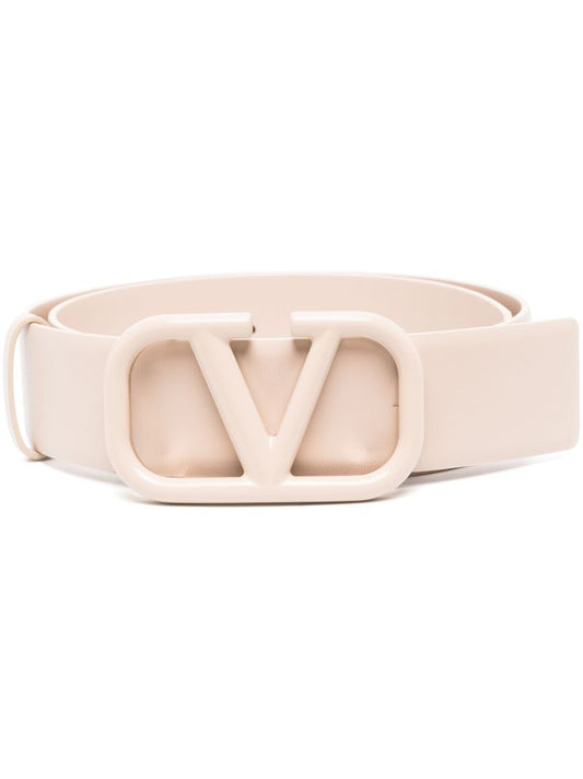 Neutral Vlogo Leather Belt