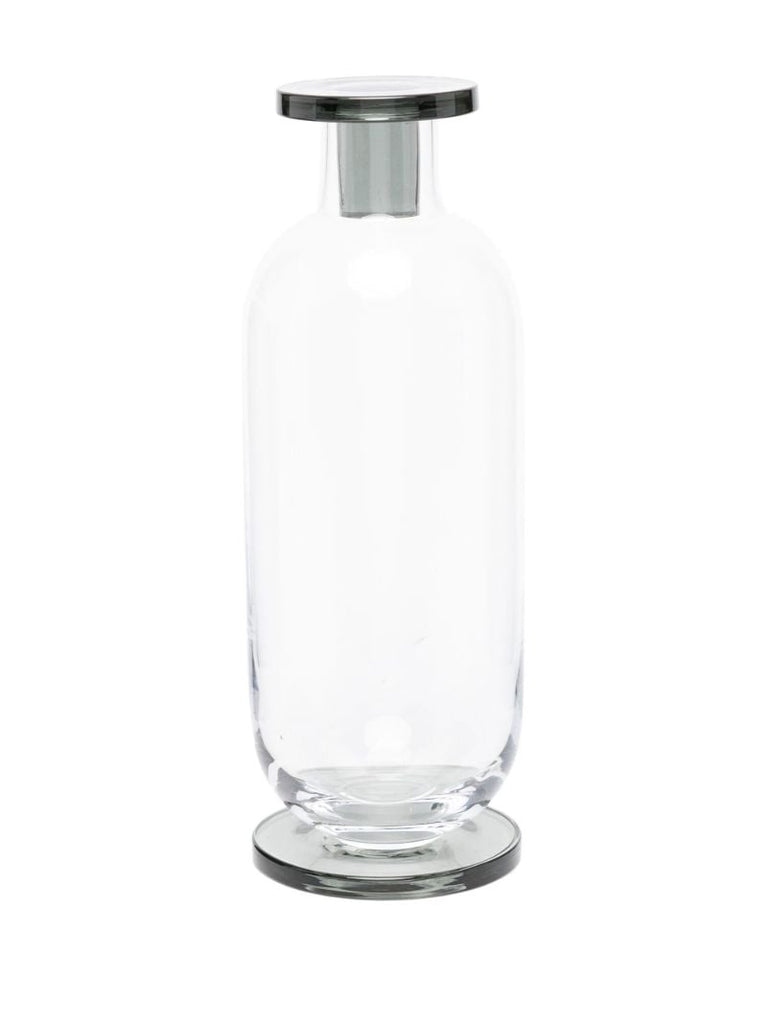Grey Puck Glass Decanter