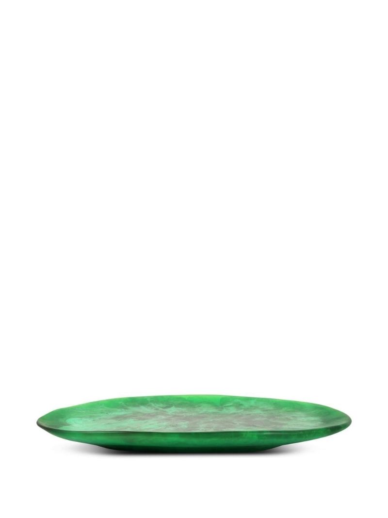 Green Large Temple Platter