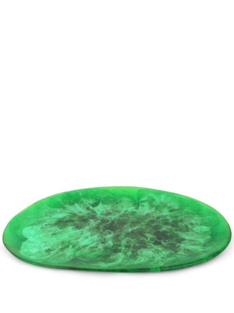 Green Large Temple Platter