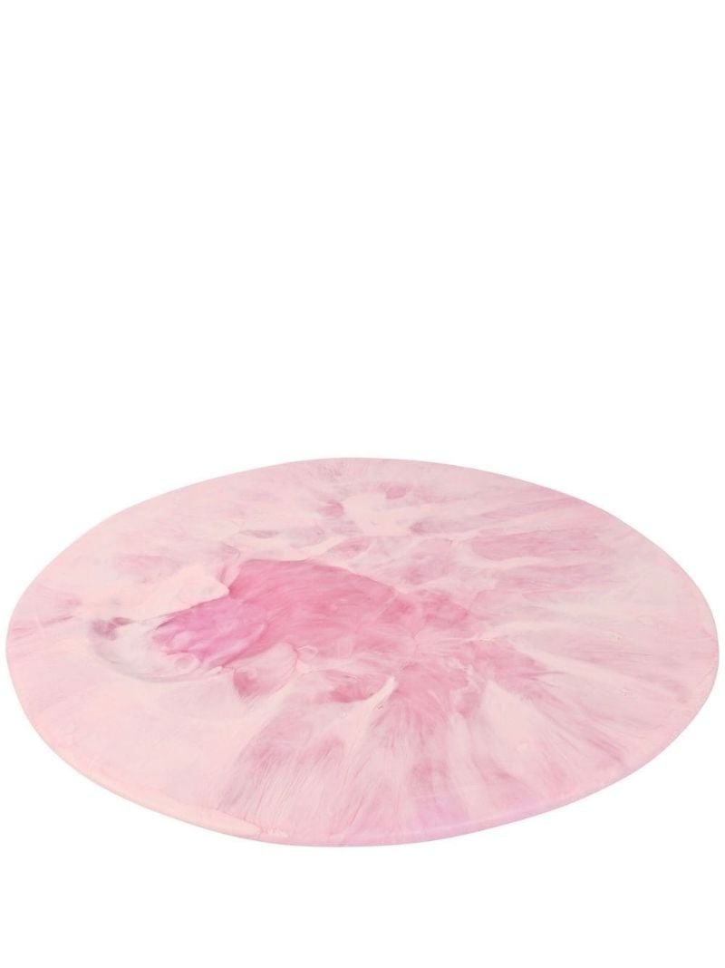 Pink Resin Cheese Platter