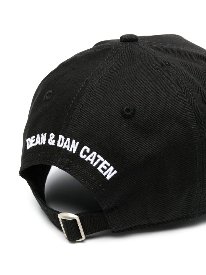 Black Logo Patch Baseball Cap