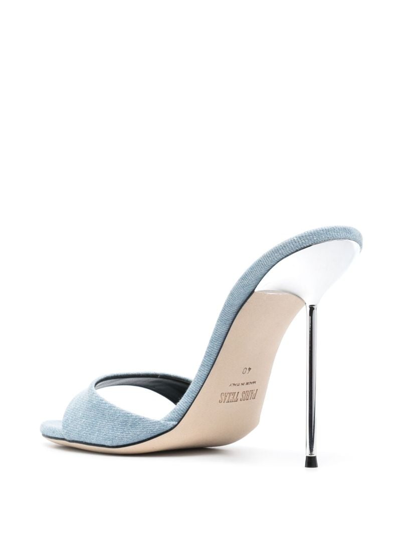 Blue Lidia 105 Denim Mules