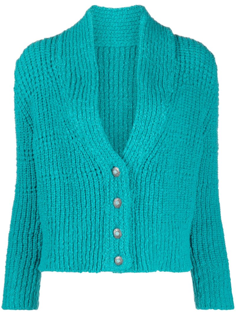 Blue Lola Cotton Cardigan