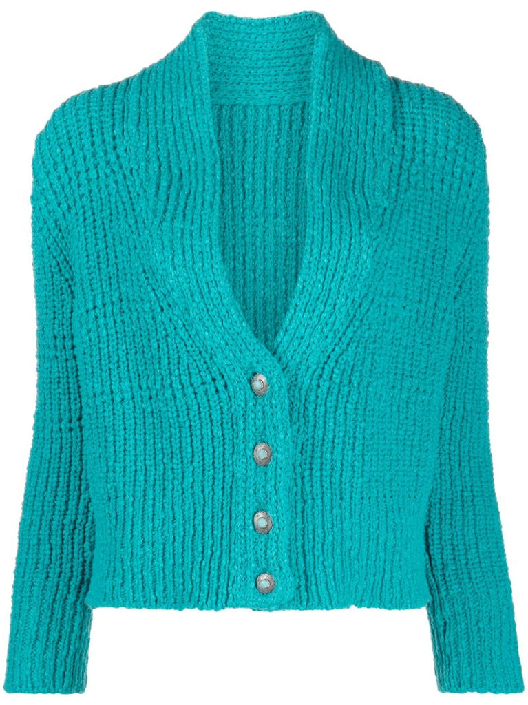 Blue Lola Cotton Cardigan
